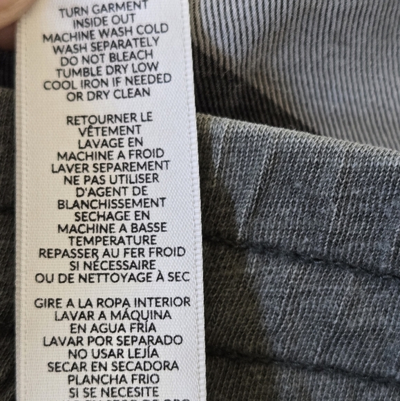 Splendid Boardwalk Jogger Camo Print  Linen Blend Olive Green size Large - Picture 16 of 16